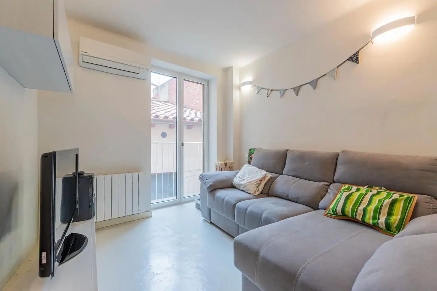 Sala de estar de Finca rústica en venta en Caldes de Montbui con Aire acondicionado, Calefacción y Terraza