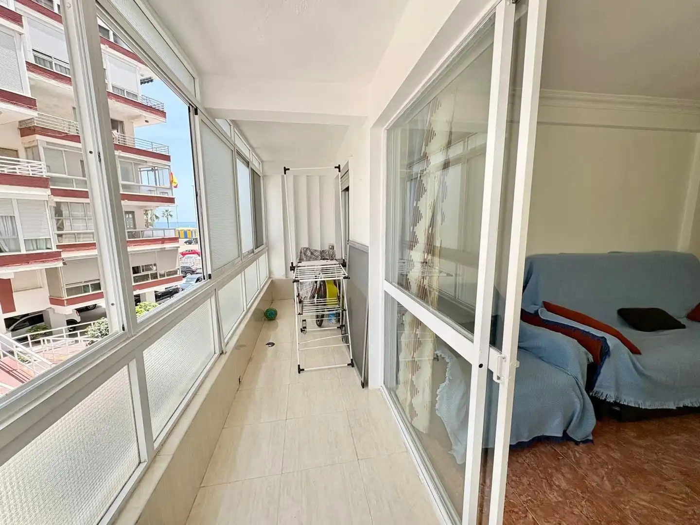 Balcony of Apartments for rent in Vélez-Málaga  with Air Conditioner, Storage room and Community pool