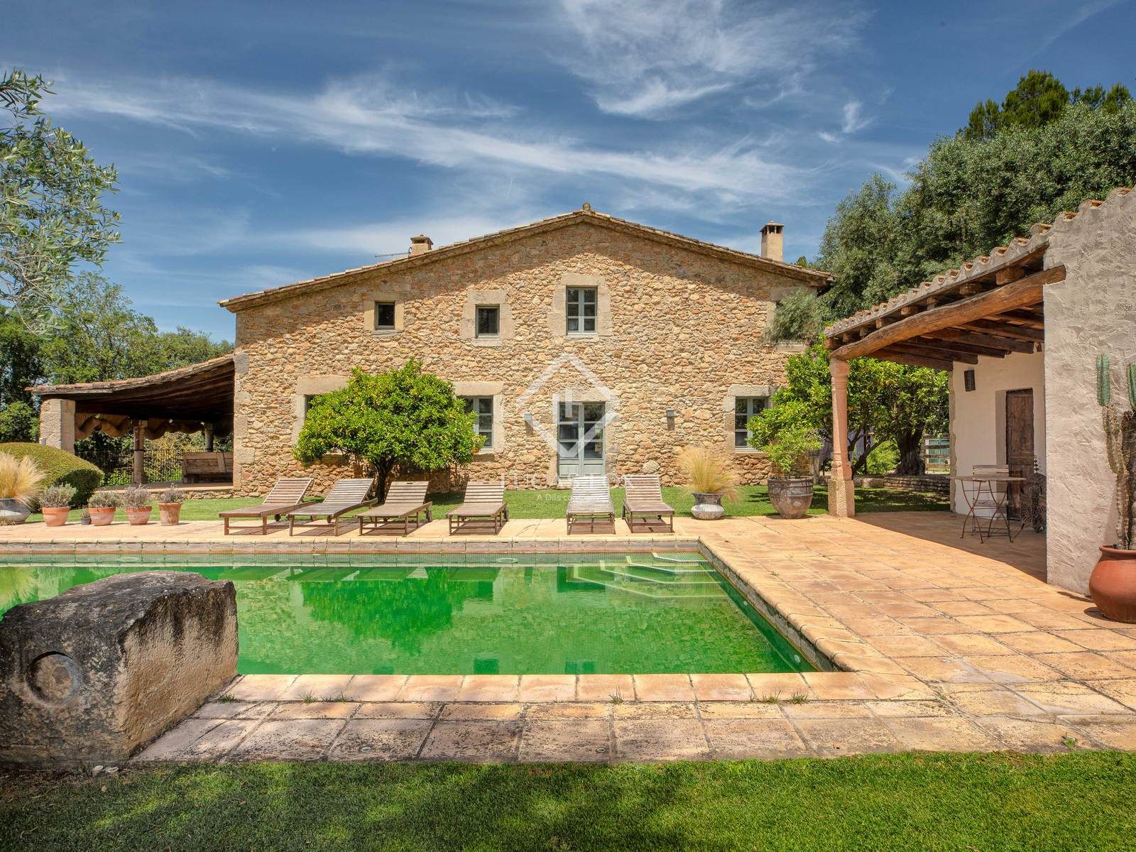 Exterior view of Country house for sale in Figueres  with Heating, Private garden and Terrace