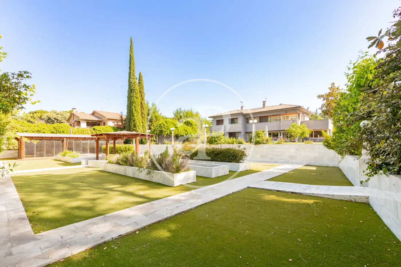 Vista exterior de Casa o chalet en venta en Fuente del Fresno con Aire acondicionado, Calefacción y Jardín privado
