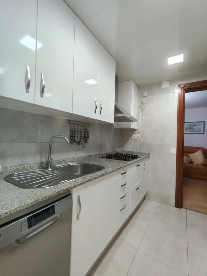 Kitchen of Flat for sale in Mollet del Vallès  with Heating, Parquet flooring and Balcony