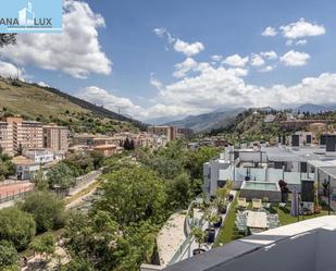 Exterior view of House or chalet for sale in  Granada Capital  with Air Conditioner, Heating and Parquet flooring