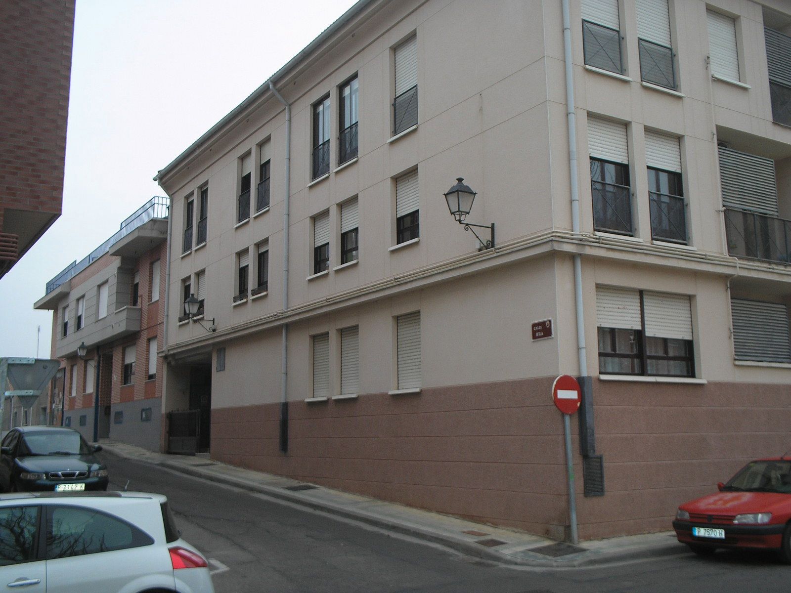 Exterior view of Duplex for sale in Palencia Capital  with Heating, Parquet flooring and Terrace