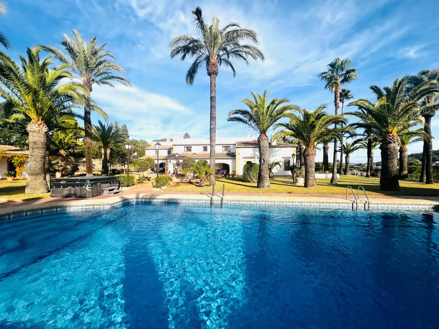 Swimming pool of Houses for sale in Jávea / Xàbia  with Private garden, Terrace and Swimming Pool