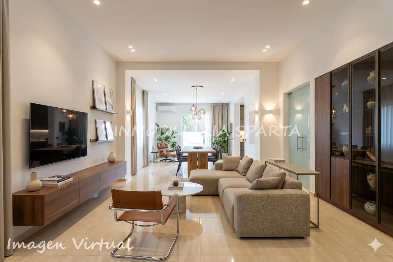 Living room of Detached homes for sale in Espartinas  with Air Conditioner and Heating