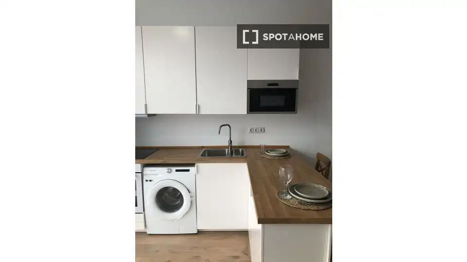 Cocina de Piso de alquiler en Madrid con Aire acondicionado, Calefacción y Amueblado