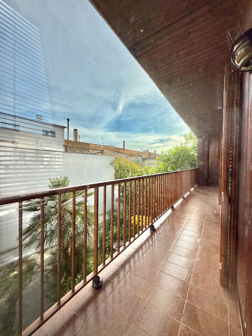 Balcony of Single-family semi-detached for sale in Vila-sacra  with Heating, Private garden and Terrace