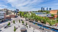 Exterior view of Duplex for sale in  Madrid Capital  with Terrace, Storage room and Swimming Pool