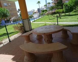 Terraza de Piso de alquiler en Torremolinos con Terraza, Piscina y Amueblado