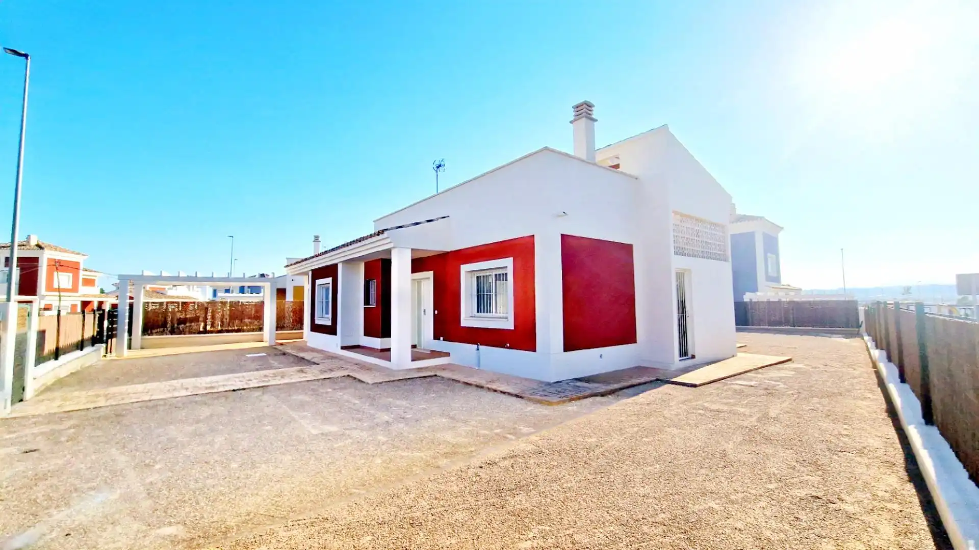 Außenansicht von Haus oder Chalet zum Verkauf in Lorca mit Privatgarten