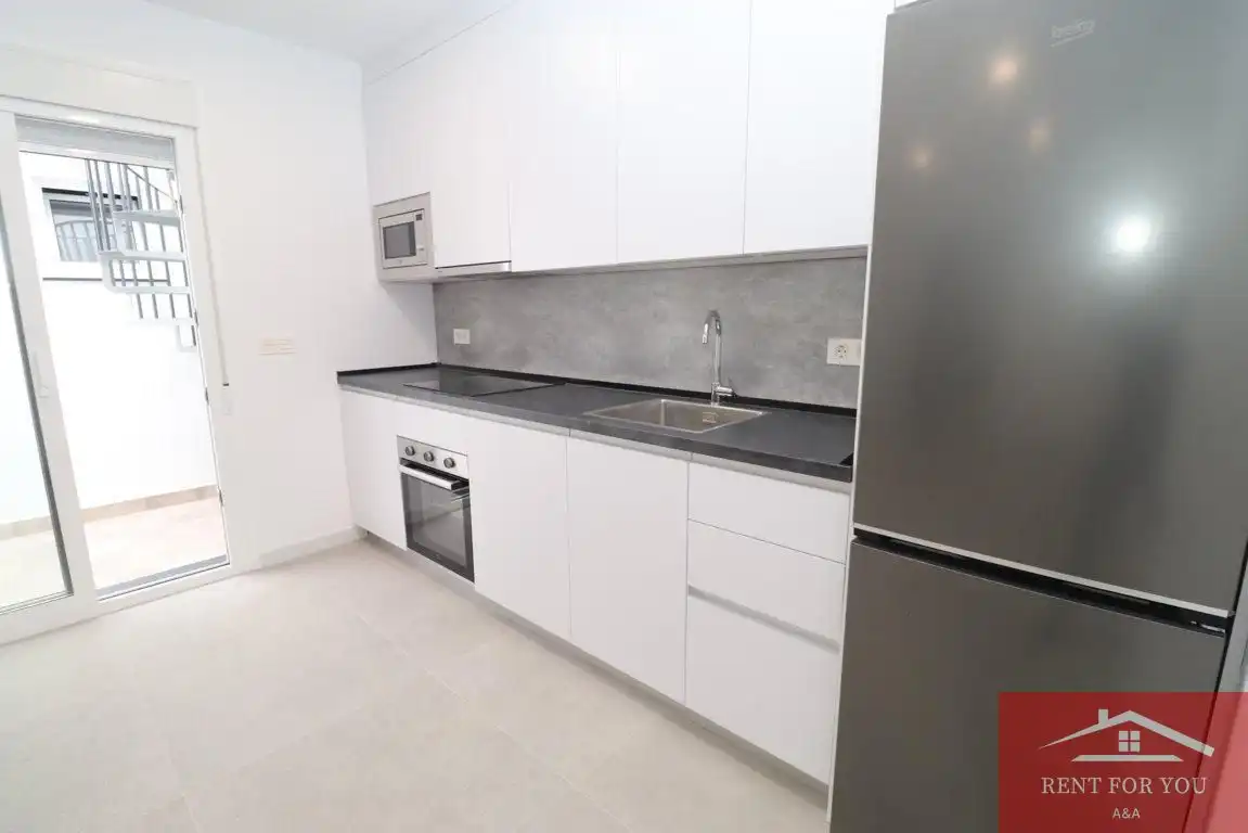 Cocina de Piso de alquiler en Alhaurín El Grande con Aire acondicionado y Terraza