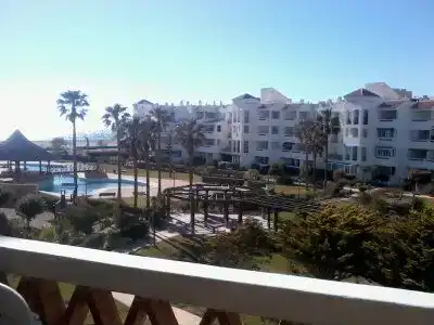 Exterior view of Flat for rent in El Ejido  with Private garden, Swimming Pool and Furnished