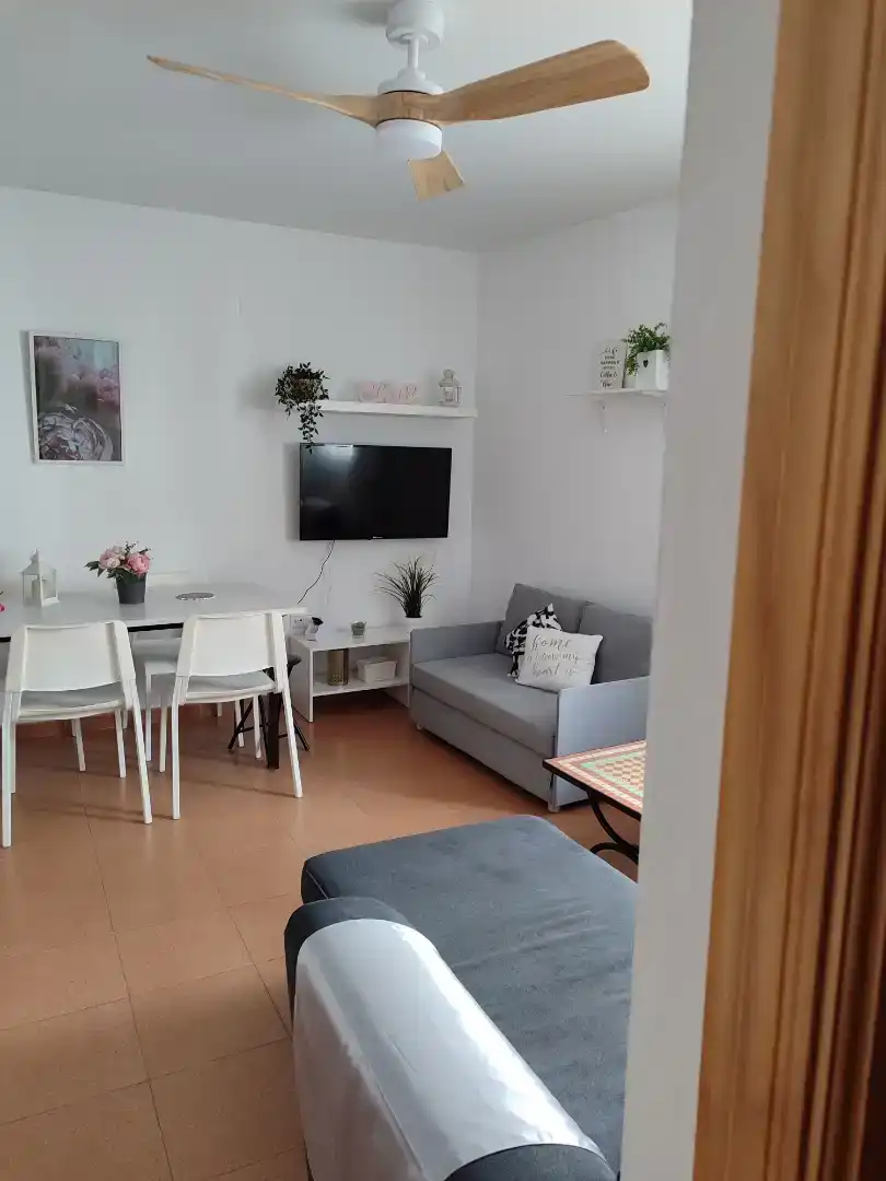 Sala de estar de Apartamento de alquiler en Conil de la Frontera