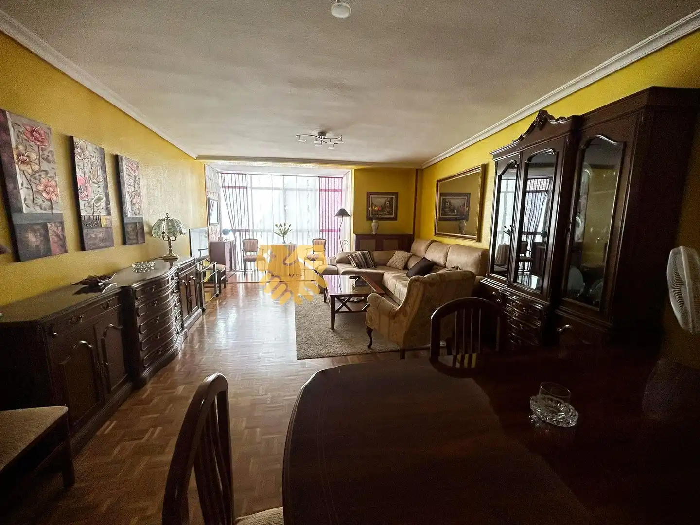 Sala de estar de Piso en venta en Salamanca Capital con Balcón