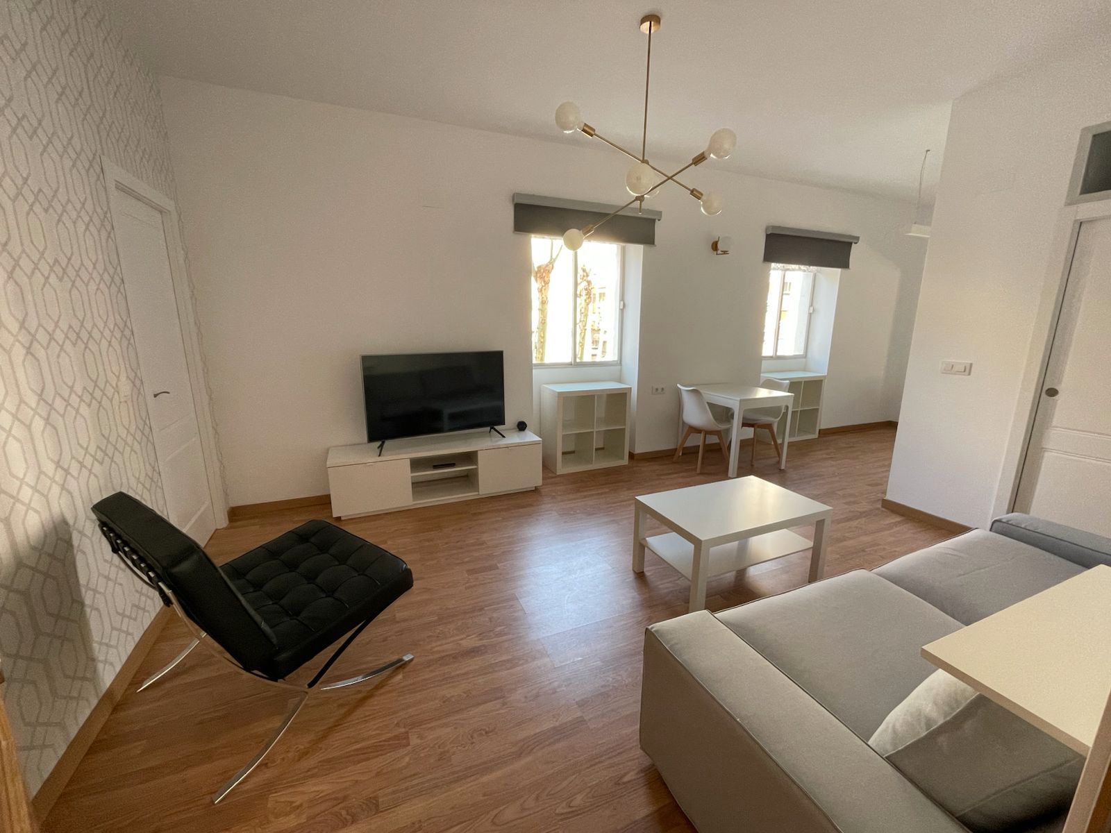 Sala de estar de Piso de alquiler en  Jaén Capital con Aire acondicionado, Calefacción y Amueblado