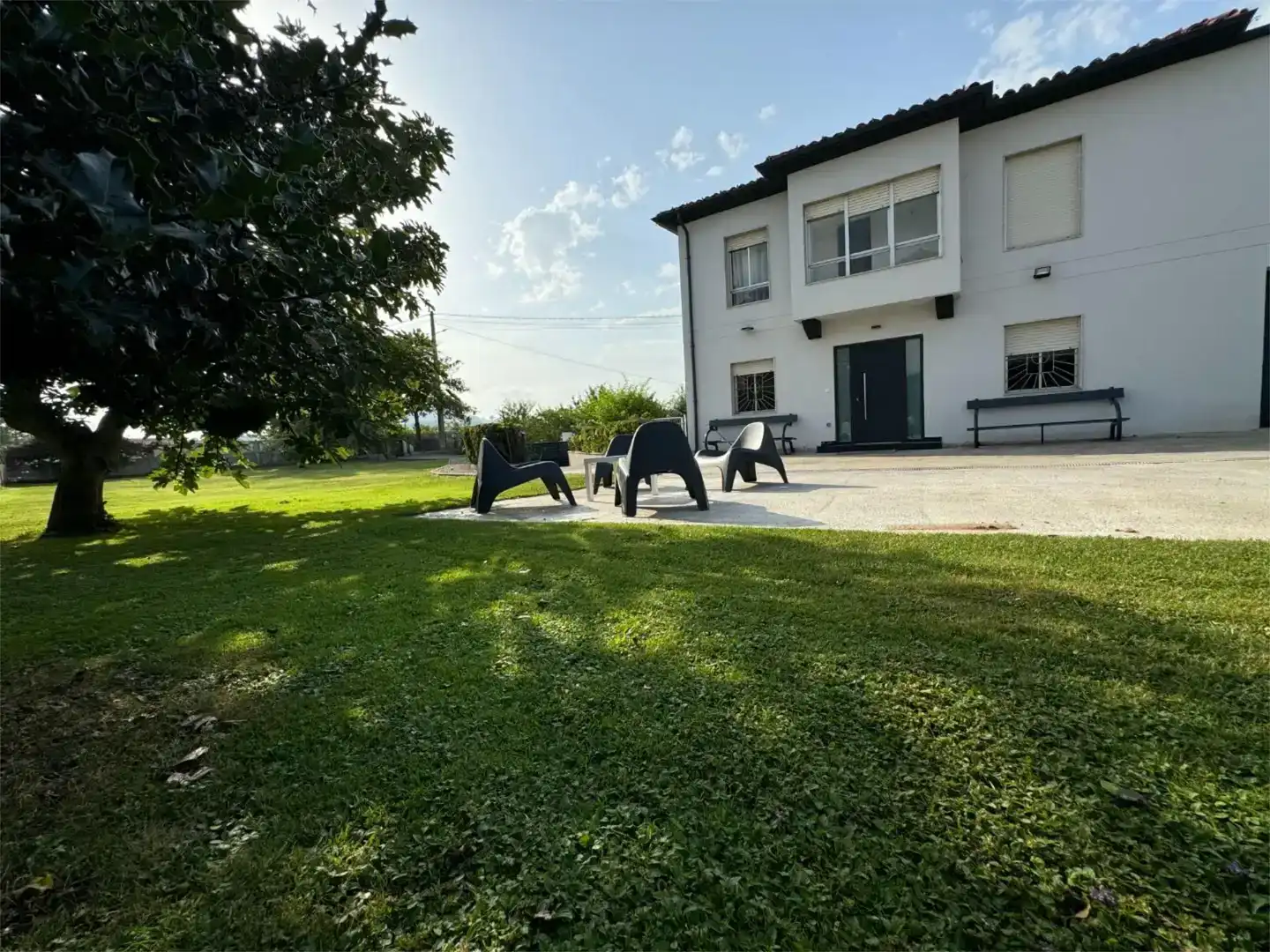Garden of Detached homes for rent in Polanco  with Private garden, Parquet flooring and Furnished