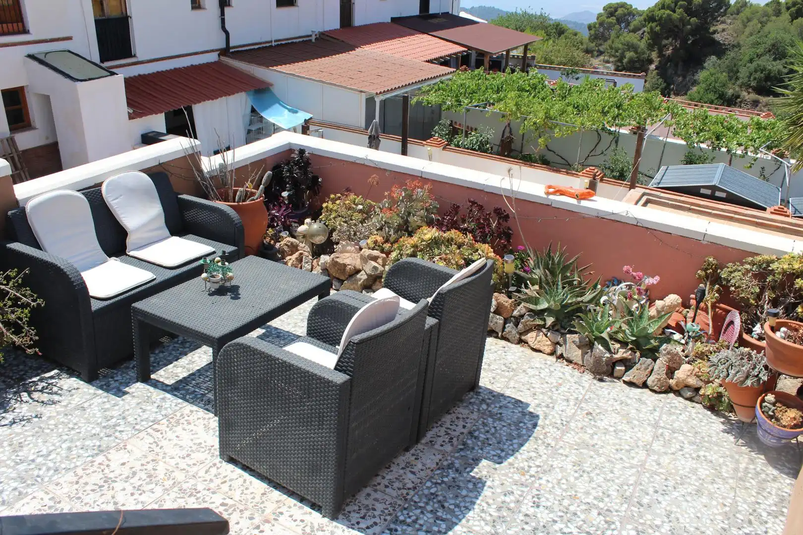 Terraza de Casa adosada en venta en Enix con Aire acondicionado, Calefacción y Jardín privado