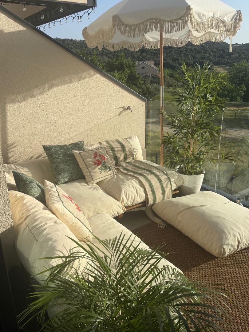 Terrassa de Pis de lloguer en Torrelodones amb Aire condicionat, Calefacció i Parquet