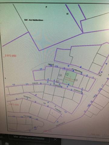 Terreno residencial en Venta en Calle Joaquín Sorolla en Muelle
