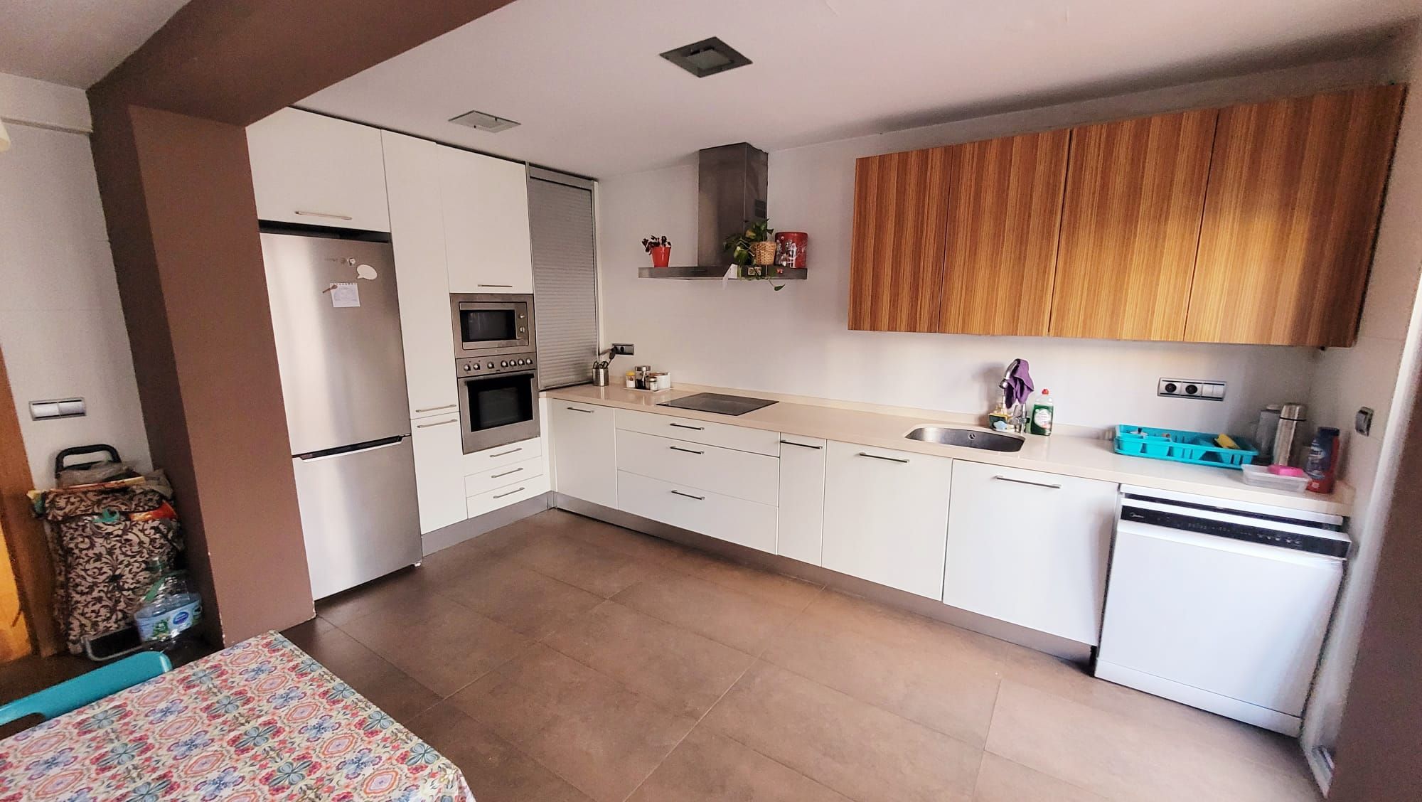 Cuina de Apartament de lloguer en  Valencia Capital amb Aire condicionat, Calefacció i Parquet