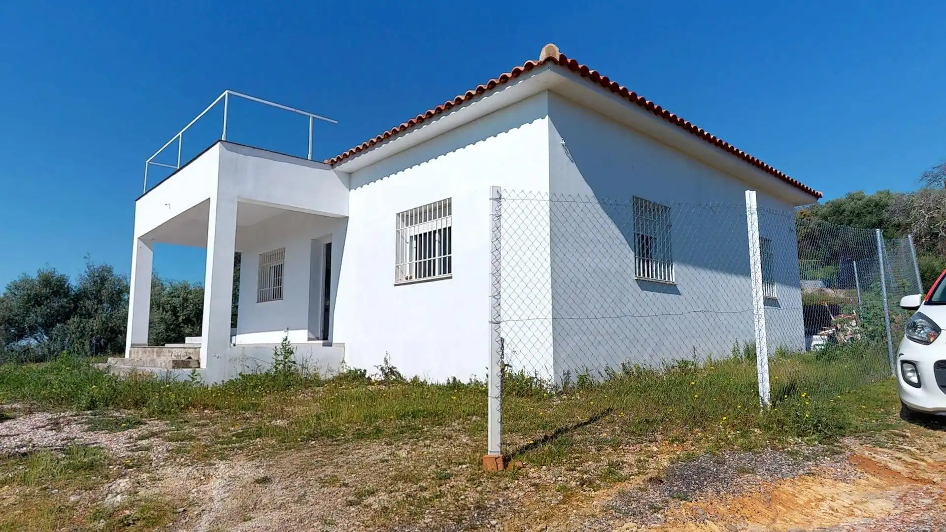 Außenansicht von Country house zum Verkauf in Almodóvar del Río mit Klimaanlage, Heizung und Privatgarten