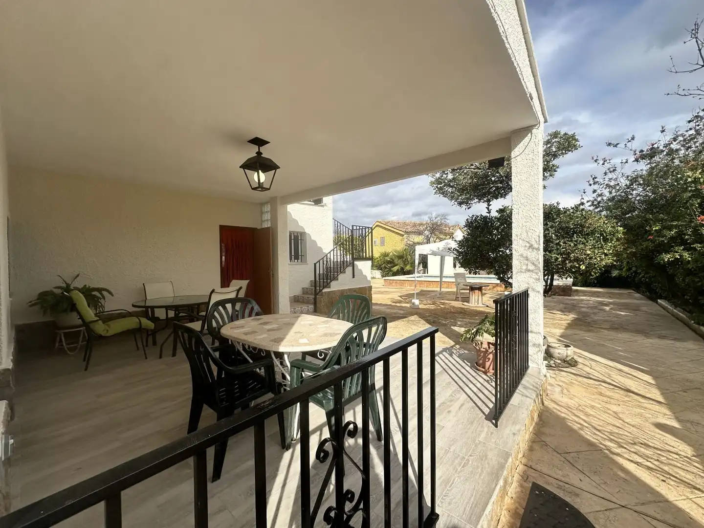Terrassa de Casa o xalet en venda en Algar de Palància amb Aire condicionat, Calefacció i Jardí privat