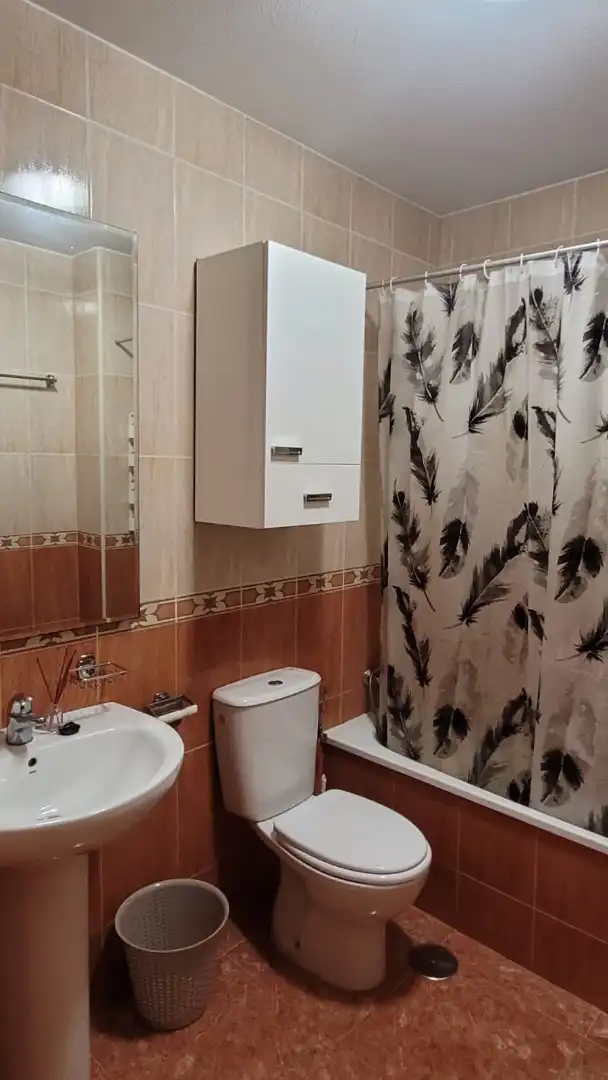 Bathroom of Flat for rent in Cartagena  with Air Conditioner, Furnished and Oven