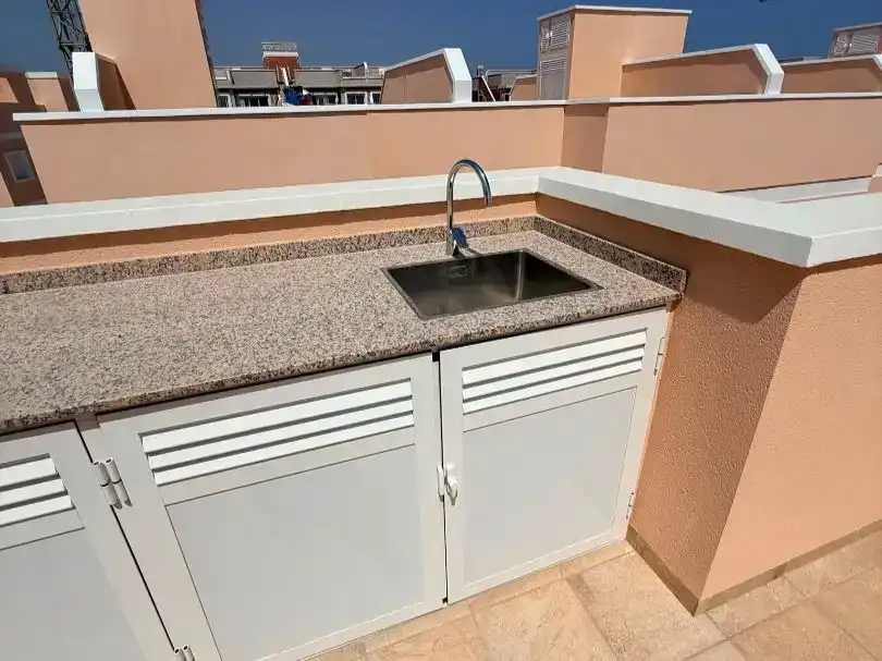Terrassa de Casa adosada en venda en Pilar de la Horadada ciudad