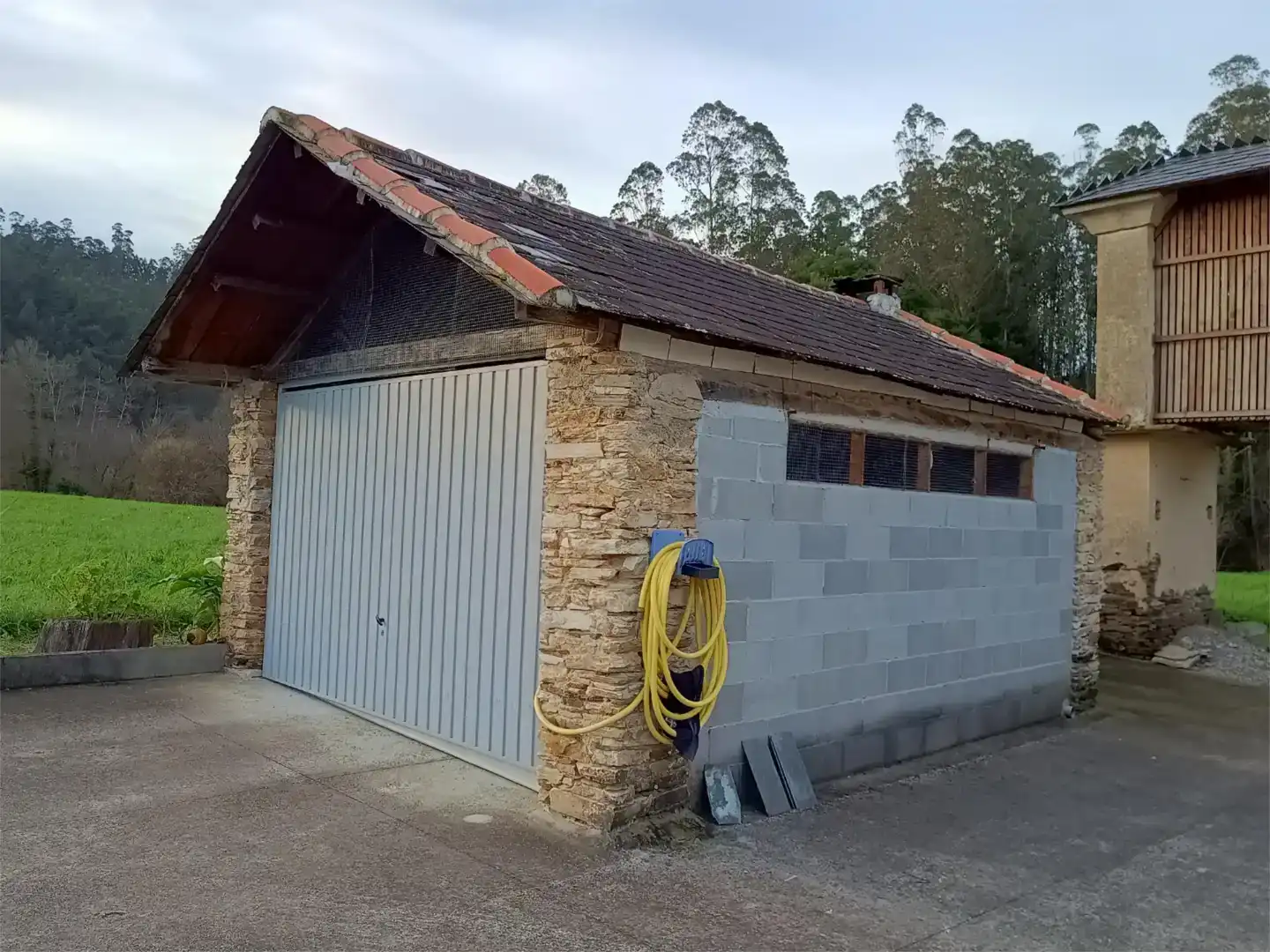Vista exterior de Finca rústica en venda en Lourenzá