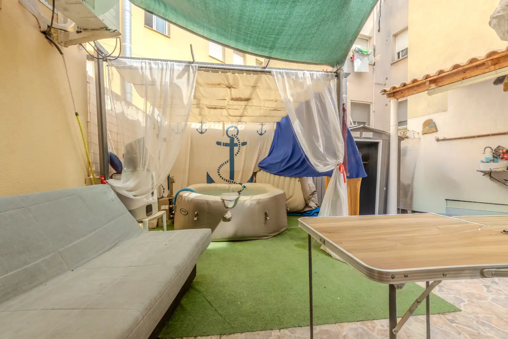 Terrasse von Wohnung zum Verkauf in Tarragona mit Klimaanlage, Heizung und Abstellraum