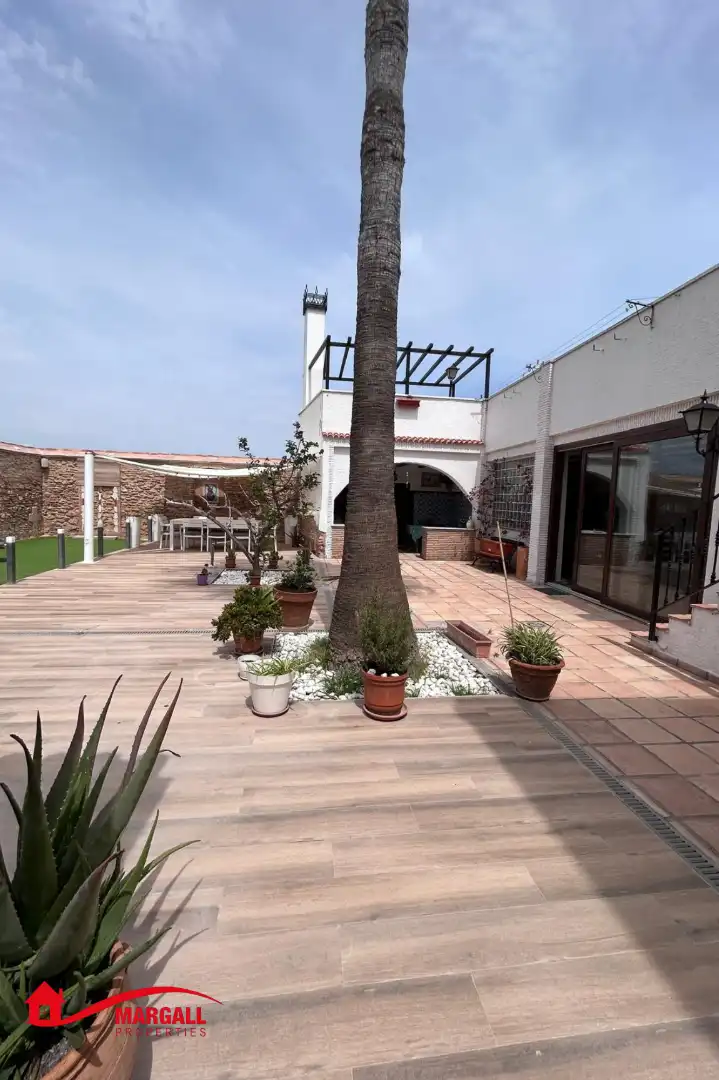 Terrassa de Casa o xalet en venda en Alboraya amb Aire condicionat, Calefacció i Jardí privat