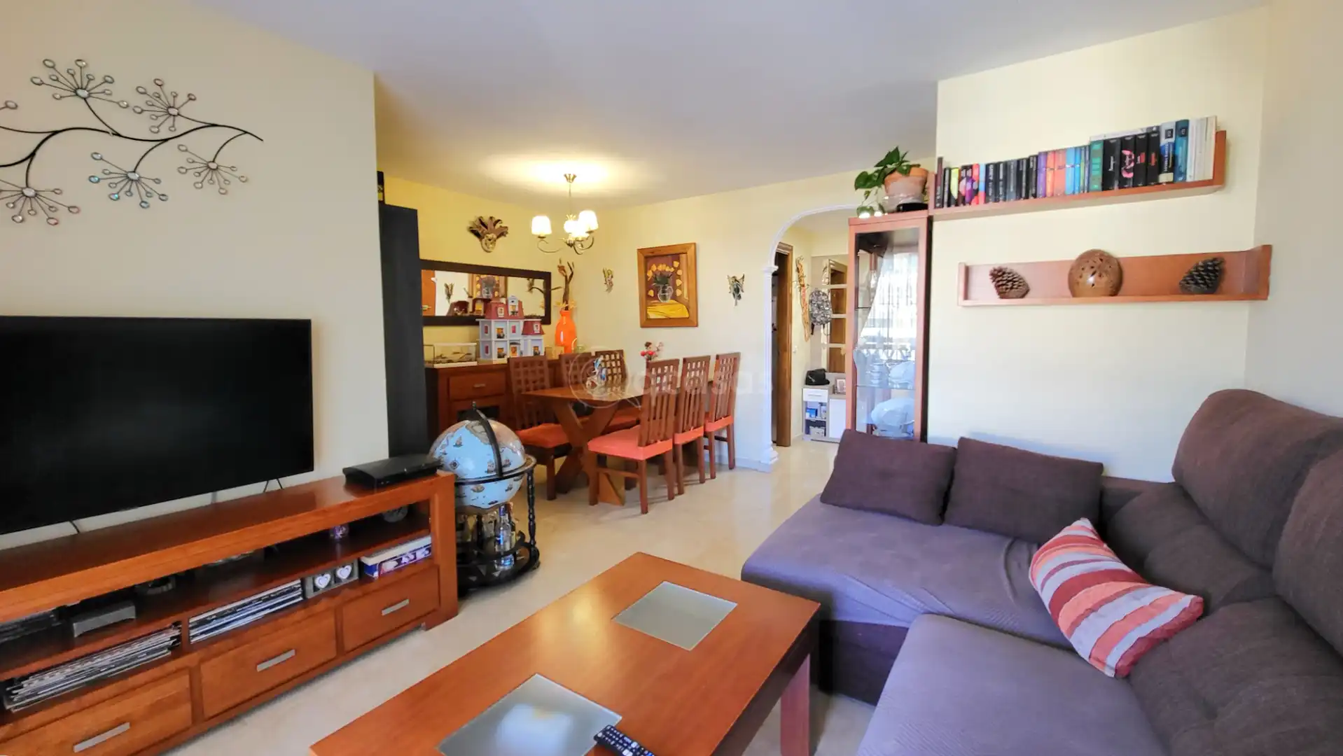 Living room of Flat for sale in Benalmádena  with Air Conditioner, Heating and Terrace
