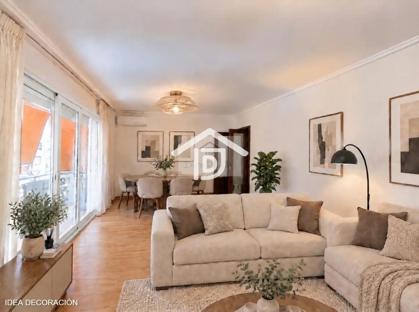 Sala d'estar de Pis en venda en Valencia amb Aire condicionat, Calefacció i Parquet