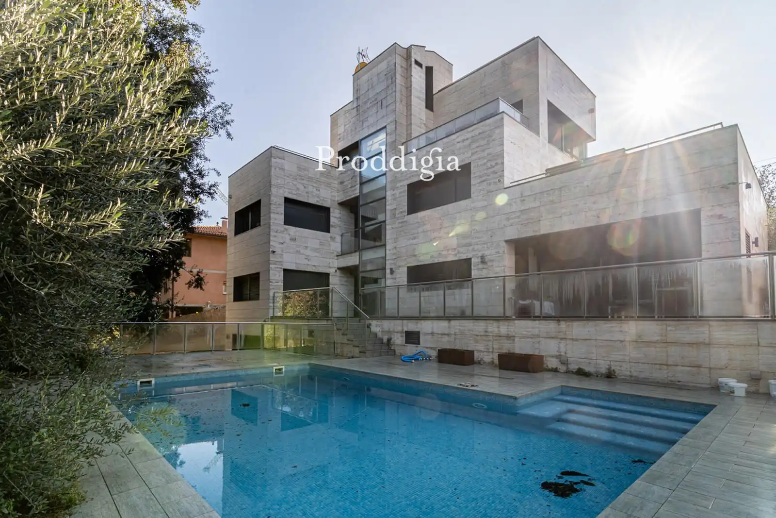 Vista exterior de Casa o chalet en venta en Sant Cugat del Vallès con Aire acondicionado, Calefacción y Terraza