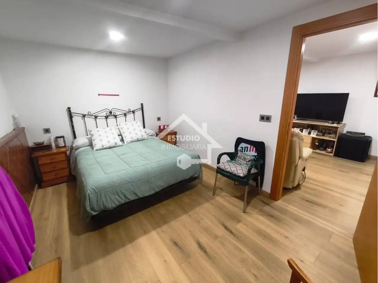 Bedroom of Houses for sale in Alesanco  with Heating, Private garden and Furnished