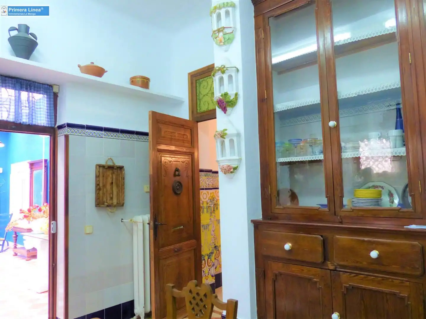 Cocina de Casa o chalet en venta en Cartagena con Calefacción, Jardín privado y Parquet