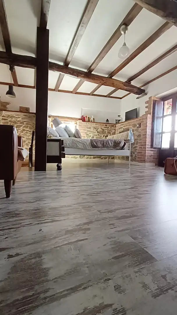 Dormitori de Casa o xalet en venda en Mieres (Asturias) amb Jardí privat, Terrassa i Traster