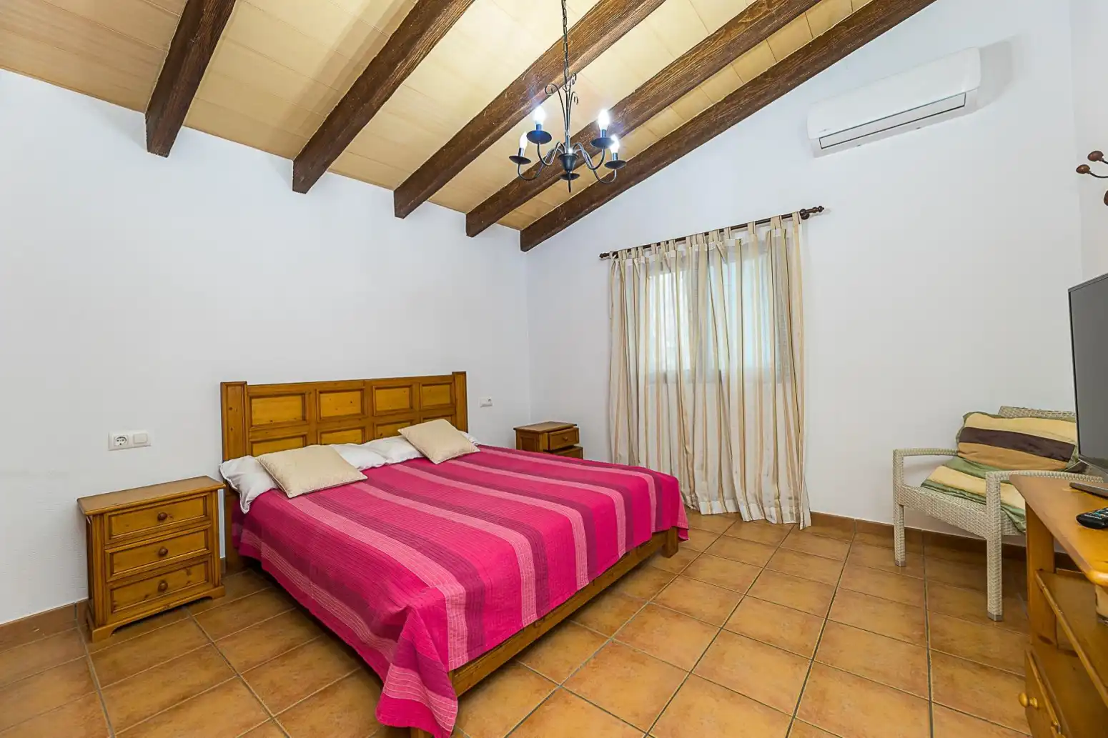 Bedroom of Houses for sale in Capdepera  with Air Conditioner, Parquet flooring and Terrace