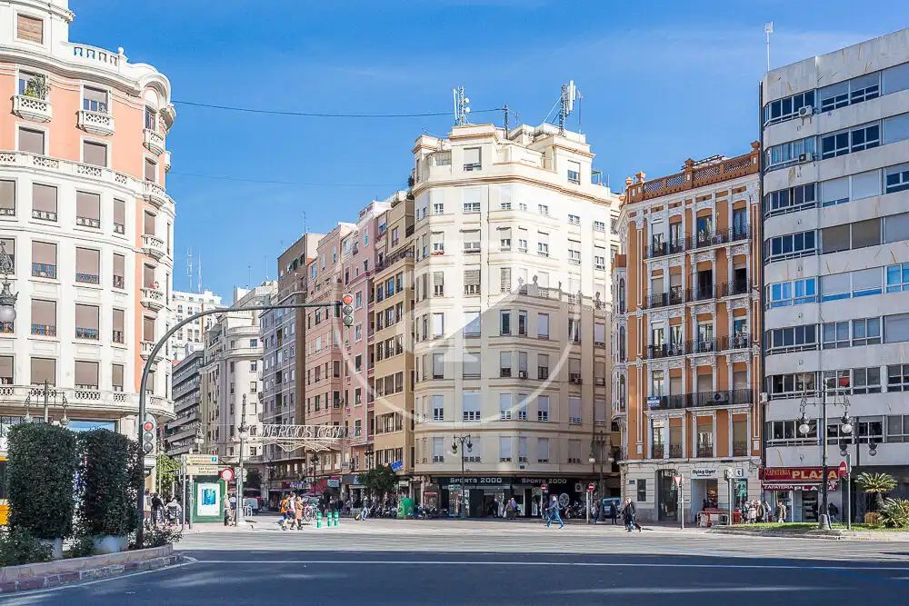 Vista exterior de Pis de lloguer en Valencia amb Aire condicionat, Calefacció i Moblat