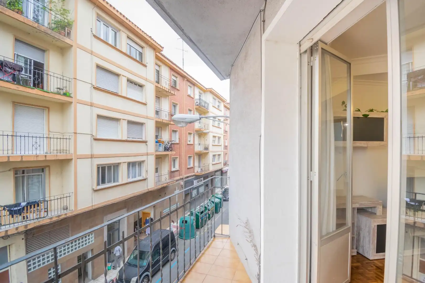Balcony of Flat for sale in  Pamplona / Iruña  with Heating, Storage room and Balcony