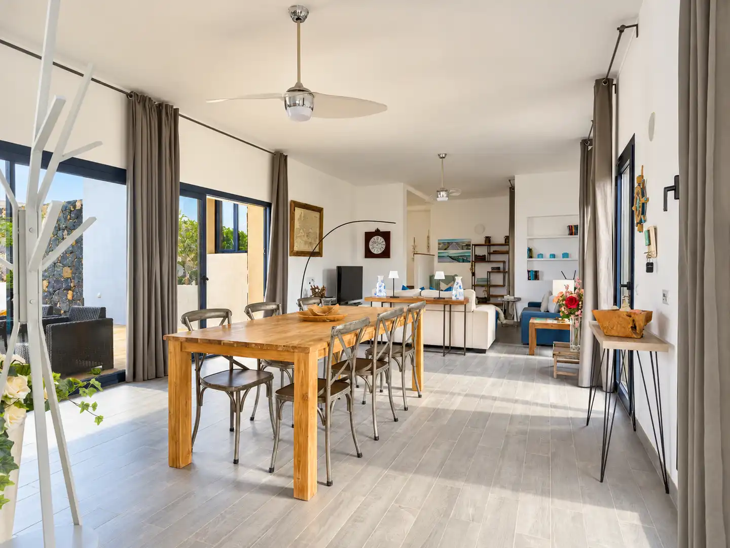 Comedor de Casa o chalet en venta en La Oliva con Jardín privado, Terraza y Trastero