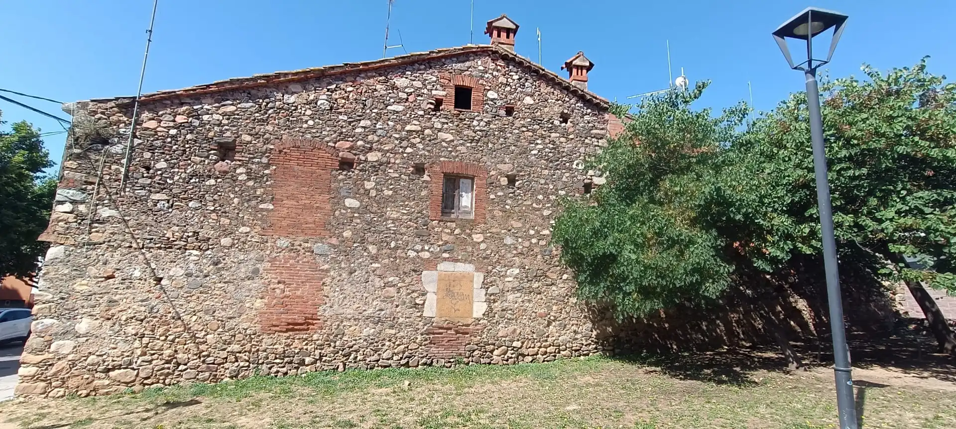 Vista exterior de Finca rústica en venda en Sant Celoni