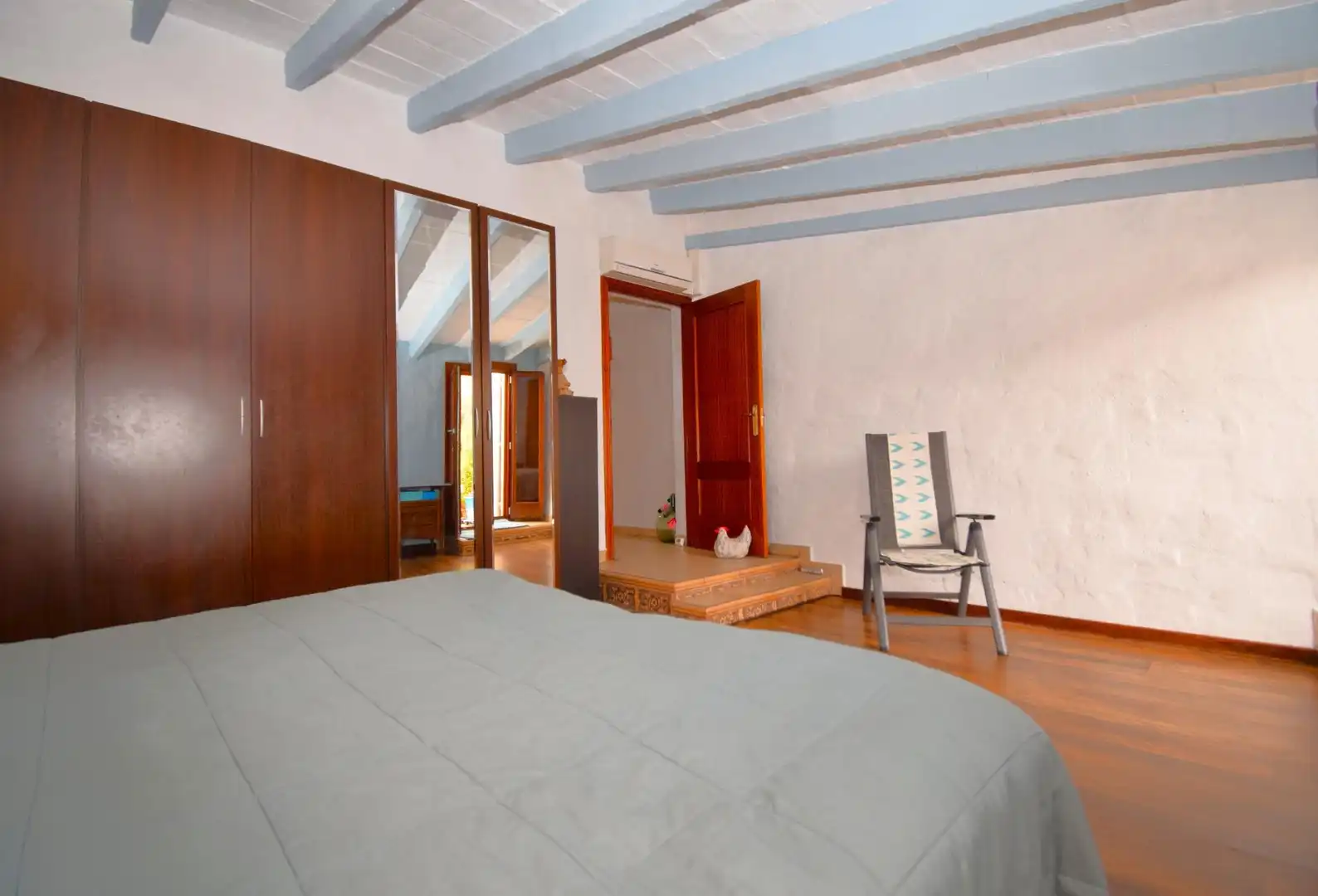 Schlafzimmer von Haus oder Chalet zum Verkauf in Muro mit Klimaanlage, Heizung und Privatgarten