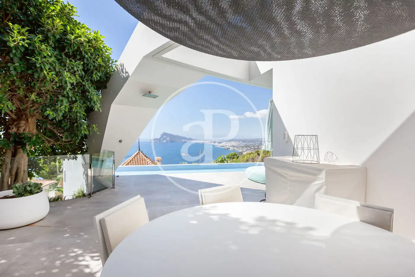 Terraza de Casa o chalet en venta en Altea con Aire acondicionado, Calefacción y Jardín privado
