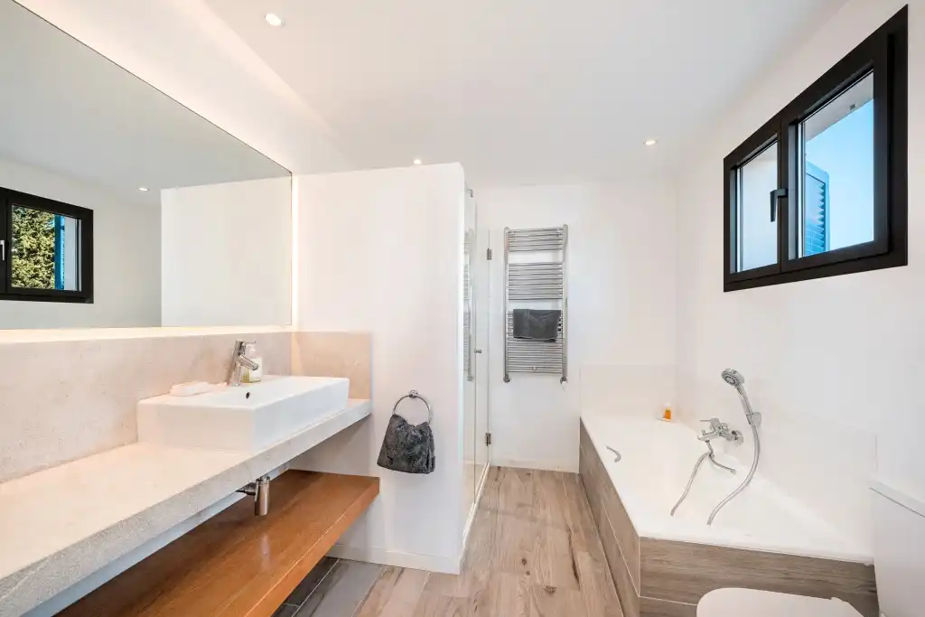 Baño de Casa o chalet en venta en Pollença con Jardín privado, Terraza y Piscina