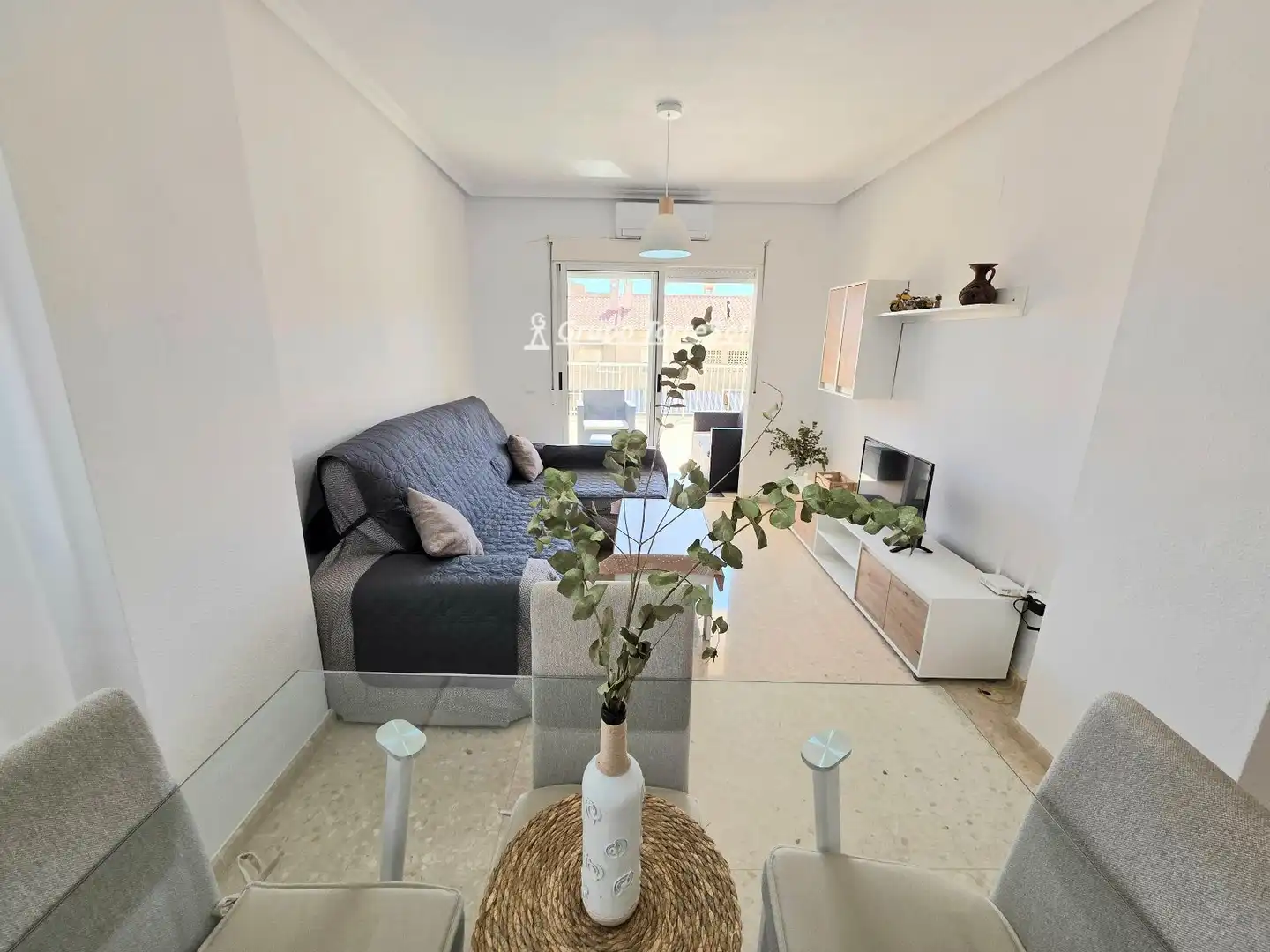 Living room of Flat for sale in Elche / Elx  with Air Conditioner, Heating and Terrace