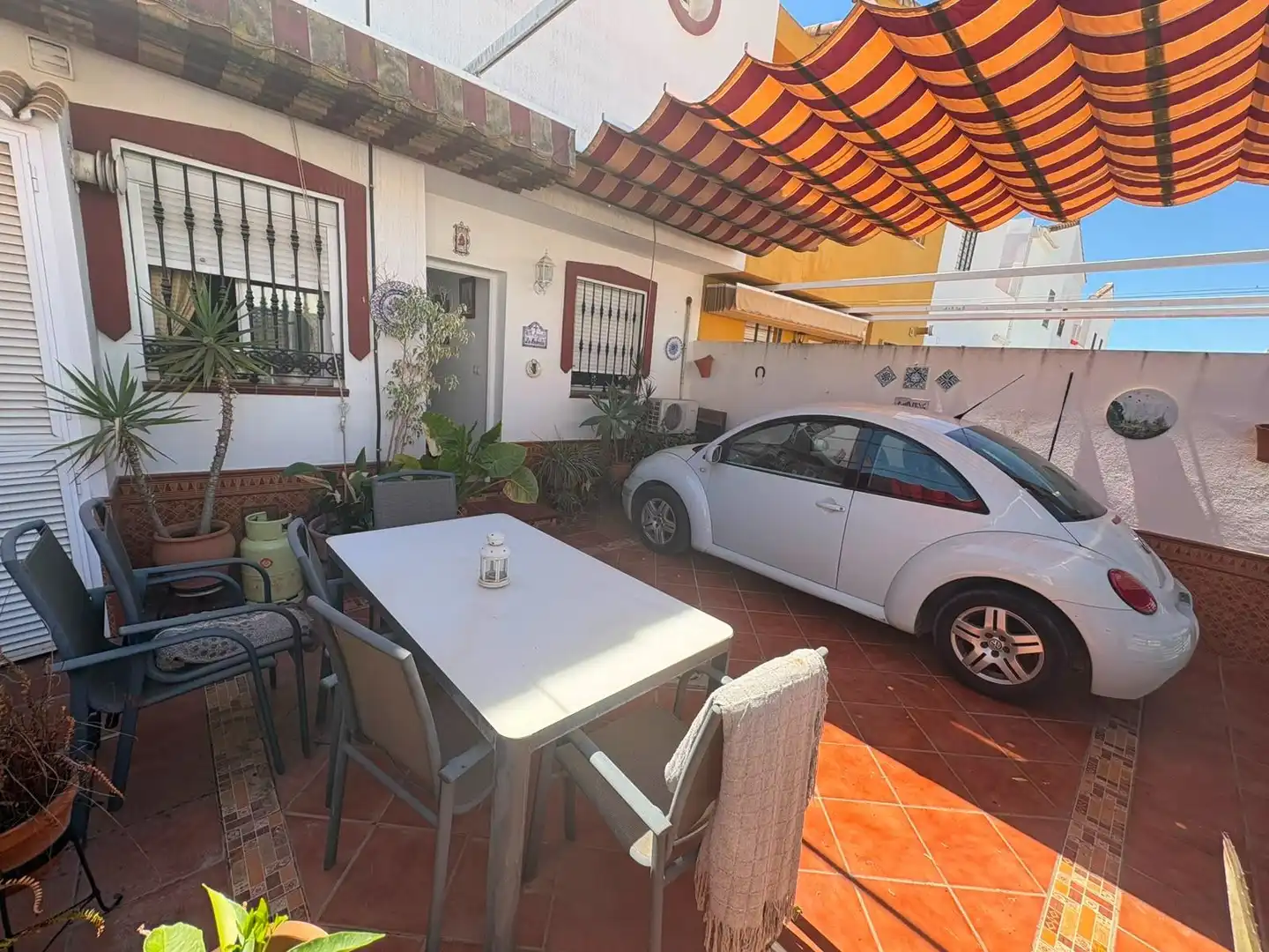 Terraza de Casa adosada en venta en Bollullos de la Mitación con Aire acondicionado y Trastero