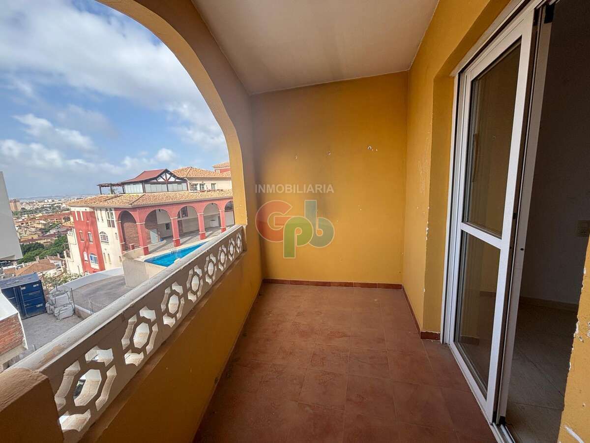 Balcony of Flat for sale in Roquetas de Mar