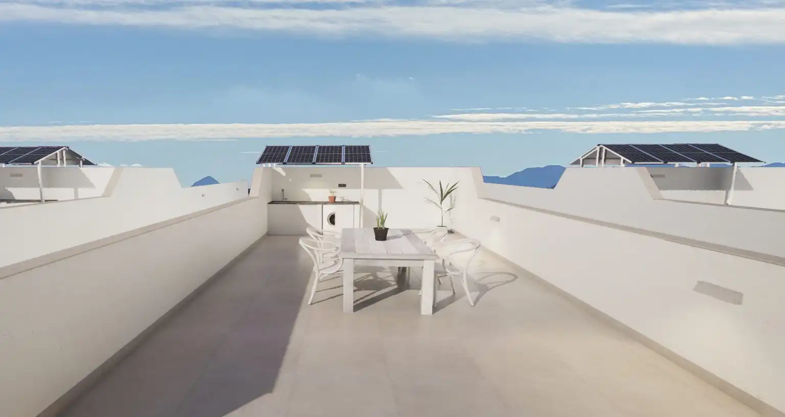 Terrassa de Casa o xalet en venda en Los Alcázares amb Aire condicionat, Jardí privat i Terrassa