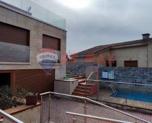 Terrace of House or chalet for sale in Sanxenxo  with Air Conditioner, Terrace and Swimming Pool